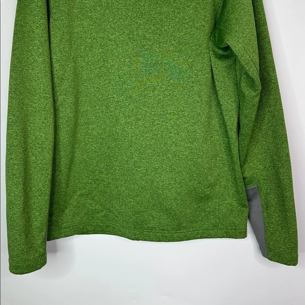 The North Face Green Full Zip Sweatshirt Size Medium